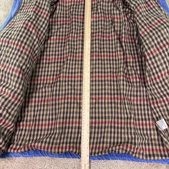 Vintage Forenza Jean Jacket Adults Large Parka Denim Retro Rockabilly Blue - Picture 10 of 11